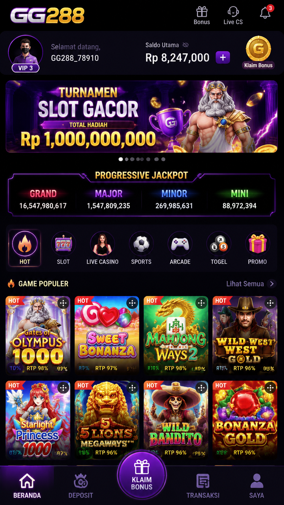Screenshot 1 gg288